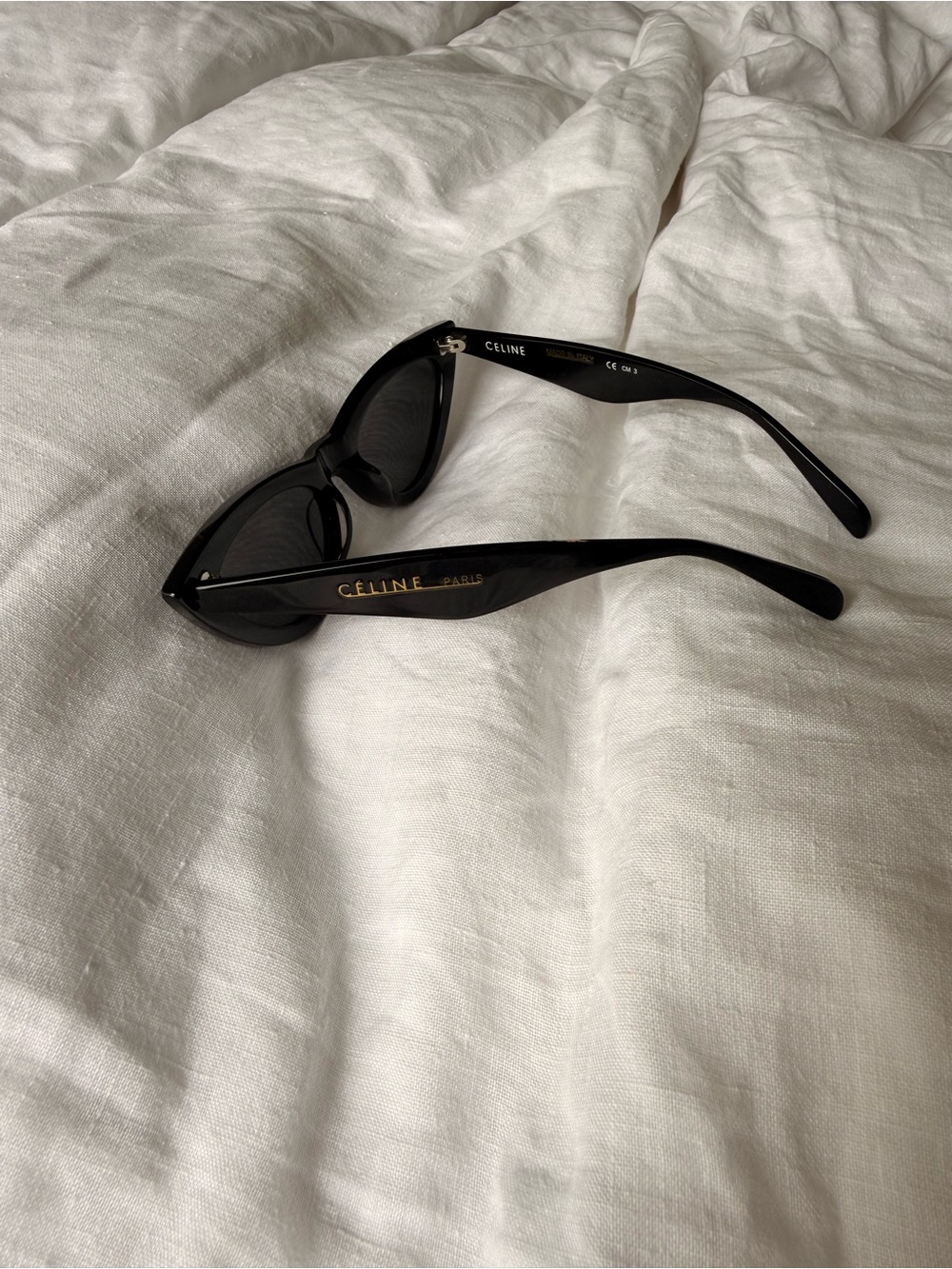Celine Black Cat-Eye Sunglasses - Picture 3 of 3